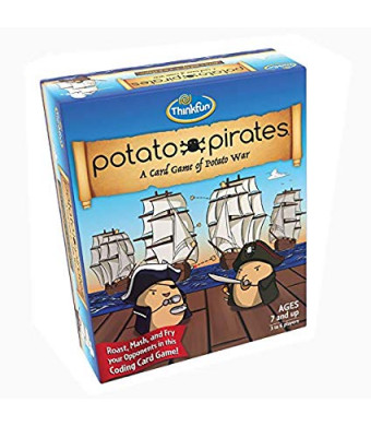 ThinkFun 1930 Potato Pirates Coding Card Game and STEM Toy for Boys and Girls Age 7 and Up - A Fun Card Game of Potato War, Multicolor Color