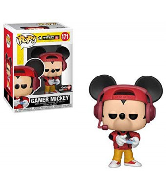 Funko POP! Disney: Mickey The True Original 90 Years - Gamer Mickey #471 - GameStop Exclusive!