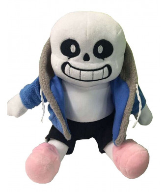 OurGame Undertale Sans Stuffed Plush Doll 10'' Hugger Cushion Cosplay Doll Xmas Gifts