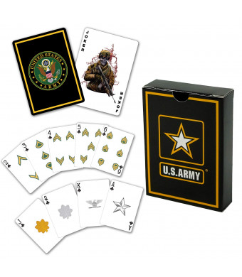USA Professional Quality Army Playing Cards