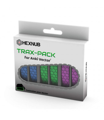 Hexnub Anki Vector Trax-Pack Accessory - Add Personality to Your AI Home Toy Robot with New Treads