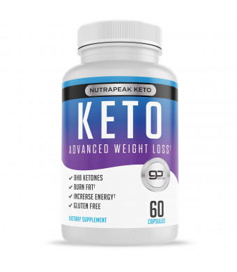 Best Keto Pills - Weight Loss Supplements to Burn Fat Fast - Boost Energy and Metabolism - Best Ketosis Supplement for Women and Men - Best Keto Diet - 60 Capsules