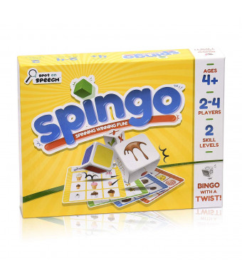 Spot on Speech Spingo - Bingo Style Game Targeting Descriptive Language, Sentence Structure, and Ability to Follow Multi-Component Directions