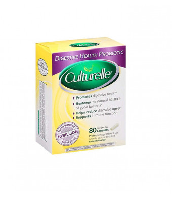Culturelle Digestive Health Probiotic, Vegetarian Capsules 1 Pack