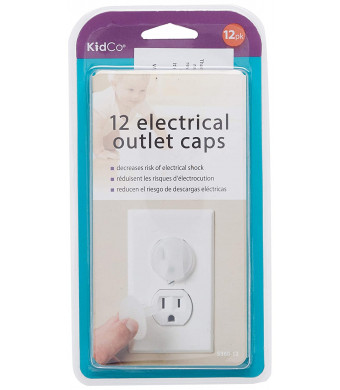 KidCO 12 Count Electrical Outlet Cap
