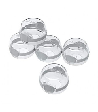 Safety 1st Child Proof Clear View Stove Knob Covers (Set of 5)