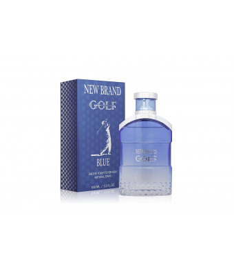 New Brand Perfumes New Brand Golf Blue 3.3 Oz Eau De Toilette Spray | Fragrance for Men