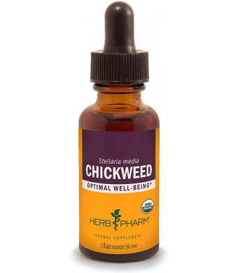 Herb Pharm Certified Organic Chickweed Liquid Extract - 1 Ounce