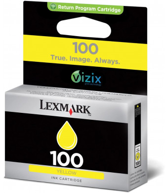 Lexmark standard yield 100 Yellow ink cartridge