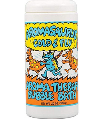Abra Therapeutics Aromasaurus Therapeutic Cold and Flu Bubble Bath -- 16 fl oz