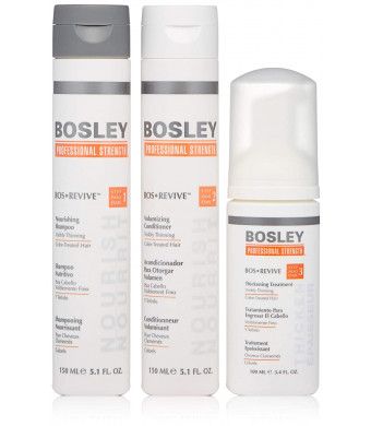 Bosley Professional Strength BOSRevive Starter Pack for Visibly Thinning Hair
