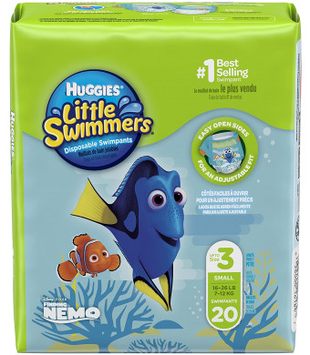 Huggies Little Swimmers, Disposable Swimpants, Small, 20 Count
