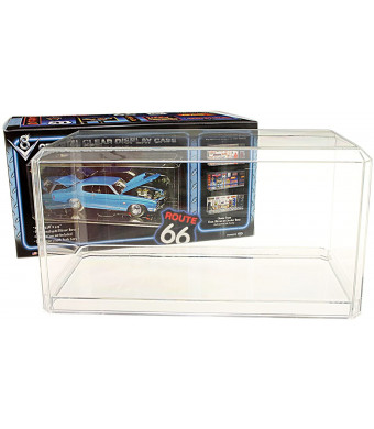 Pioneer Plastics Clear Acrylic Display Case for Large 1:18 Scale Cars  15.5" x 7" x 6"