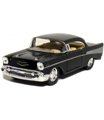 KiNSMART 5" 1957 Chevy Bel Air Coupe 1:40 Scale (Black)