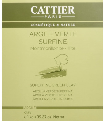 Cattier Super Fine Green Clay 1Kg