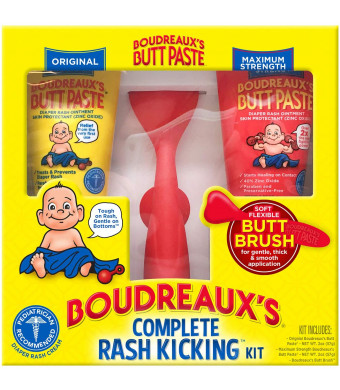 Boudreaux's Complete Rash Kicking Kit, Diaper Rash Ointment and Applicator