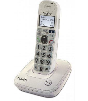 Clarity D704 40db Amplified/Low Vision Cordless Phone with CID Display