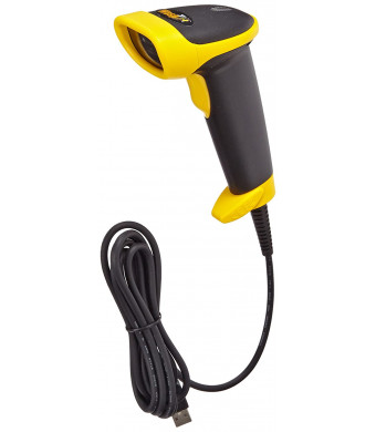 Wasp WLR8950 Bi-Color CCD Barcode Scanner with 6' Cable, 3 mil Resolution, 230-450 scan/s Scan Rate, 5 VDC