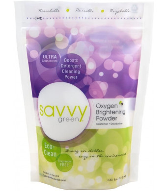 Savvy Green Oxygen Brightening Powder, 2.5 Lbs
