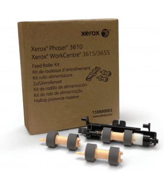 Genuine Xerox Paper Feed Roller Kit for the Xerox Phaser 3610 or WorkCentre 3615, 116R00003