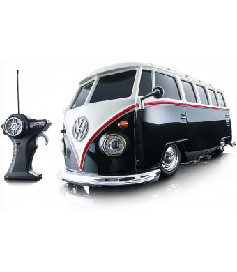 Maisto R/C 1:24 Scale Volkswagen Van Samba Radio Control Vehicle (Colors May Vary)