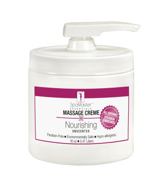 Master Massage Spamaster Unscented 16 Oz Massage Cream