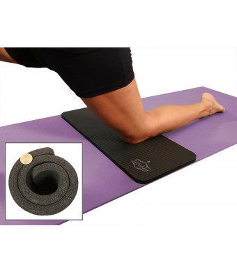 SukhaMat Yoga Knee Pad Cushion  America's Best Exercise Knee Pad - Eliminate Pain During Yoga or Exercise - Extra Padding and Support for Knees, Wrists, Elbows - Complements Your Yoga Mat