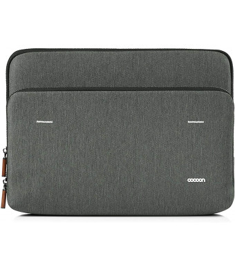 Cocoon MCS2301GF/V2 Graphite 13" Sleeve with Built-in Grid-IT! Accessory Organizer (Graphite Gray)
