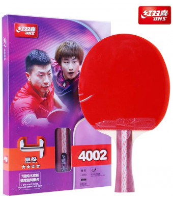 DHS Just Model Table Tennis Racket #A4002, Ping Pong Paddle, Table Tennis Racquets - Shakehand
