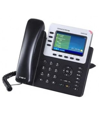 Grandstream GXP2140 4 Line HD VoIP IP Gigabit Phone Bluetooth PoE Color LCD