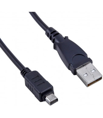 MaxLLTo USB DC Battery Charger Data SYNC Cable Cord for Olympus Camera Tough TG-4 X-960