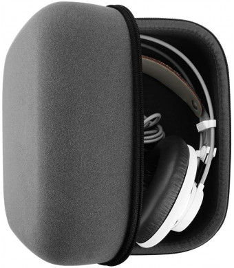Geekria UltraShell Headphone Case for AKG K240, K242, K550, K601, K701, K702, K240 MKII, K271 MKII, Q701 Headphones - Replacement Large Hard Shell Travel Carrying Bag