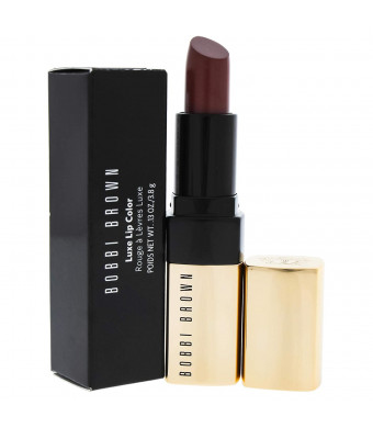 Bobbi Brown Luxe Lip Color 17 Downtown Plum for Women, 0.13 Ounce