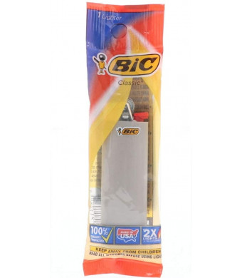 Bic Classic Disposable Lighter, Colors May Vary 1 ea (Pack of 5)