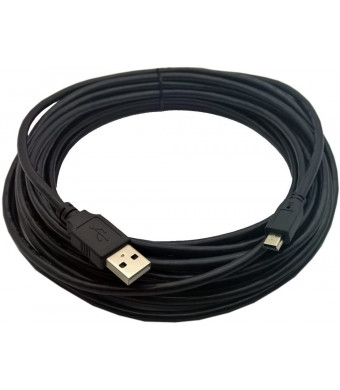 Inovat USB2-A-MB-25ST, Premium 25ft USB 2.0 A to Mini B 5 Pin USB Cable