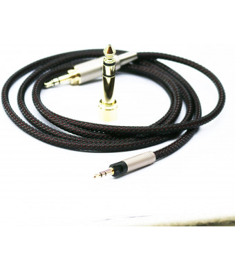 1.2m 3.9ft Replacement Audio Upgrade Cable for Sennheiser HD6 Mix HD7 HD8 DJ Headphones
