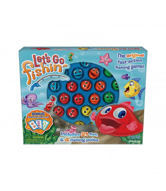 Let's Go Fishin' Combo Game, Includes Go Fish Card Game