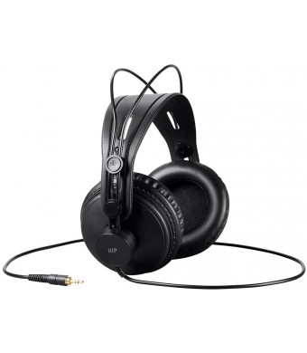 Monoprice Modern Retro Over Ear Headphones with Ultra-Comfortable Ear Pads Perfect for Mobile Devices, HiFi, and Audio/Video Production