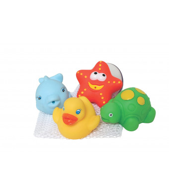 Playgro 0185452 Bath Squirtees and Storage Set for baby