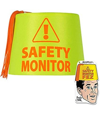 Archie McPhee Safety Monitor Fez