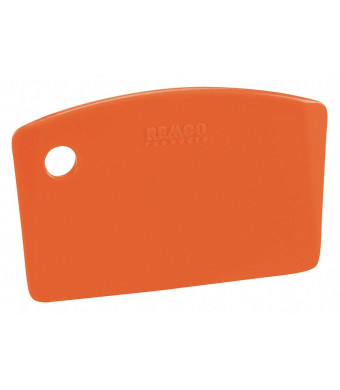 Remco 5" Mini Bench Scraper, Orange
