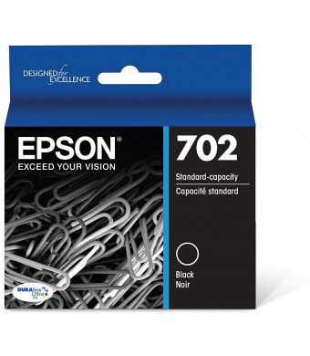 Epson T702120 DURABrite Ultra Black Standard Capacity Cartridge Ink