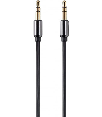 Monoprice Onyx Series Auxiliary 3.5mm TRS Audio Cable, 1ft