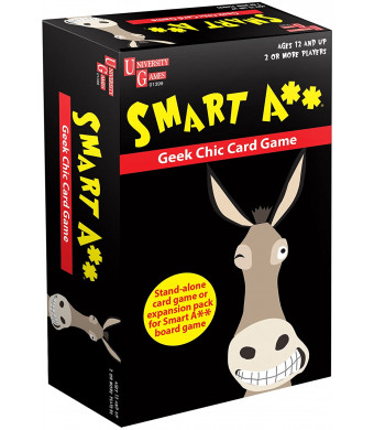 University Games Smart A Geek Chic Card Game