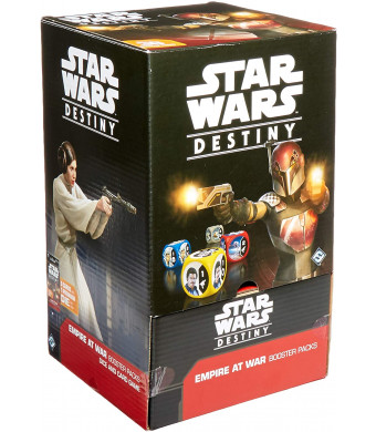 FFG SWD07 Star Wars Destiny: Empire at War Booster Display, Multicolor