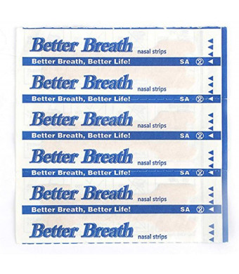 50-300 Count Nasal Strips Better Breath Anti Snoring (66mm*19mm) (300)