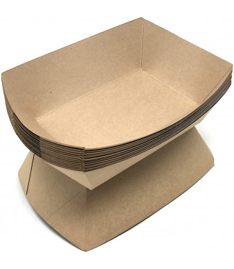 Mr. Miracle Paperboard Food Tray. 2.5-Pound Size. Pack of 100