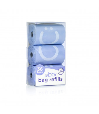 Ubbi On The Go Refill Bags, Lavender Scented, Value Pack