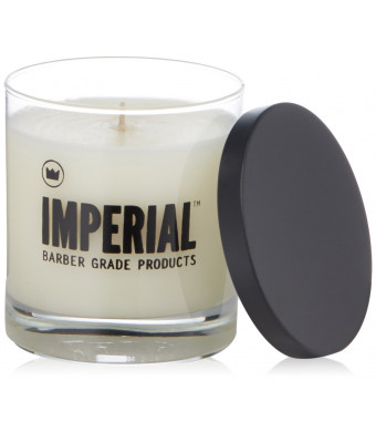 Imperial Barber Scented Candle, Cedarwood and Amber, 3.6 oz