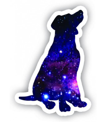 Dog Sticker Galaxy Collection - Laptop Stickers - 2.5" Vinyl Decal - Laptop, Phone, Tablet Vinyl Decal Sticker